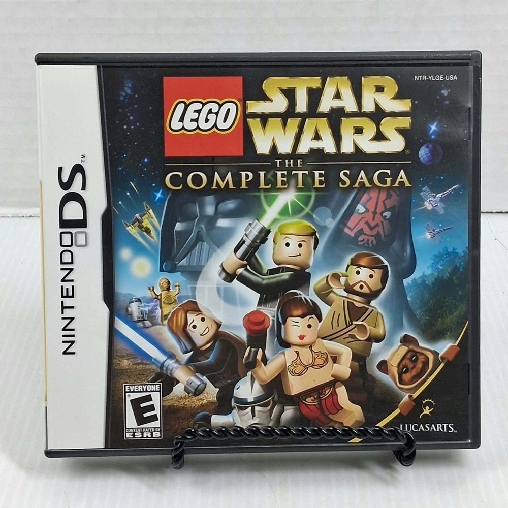 LEGO Star Wars The Complete Saga Nintendo DS DS Lite 3DS Game CIB Manual 2007